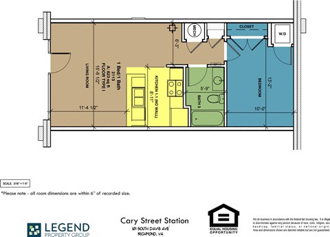 Cary Street Station Floorplan
